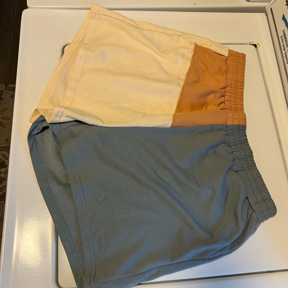 Colorblock Women's Shorts